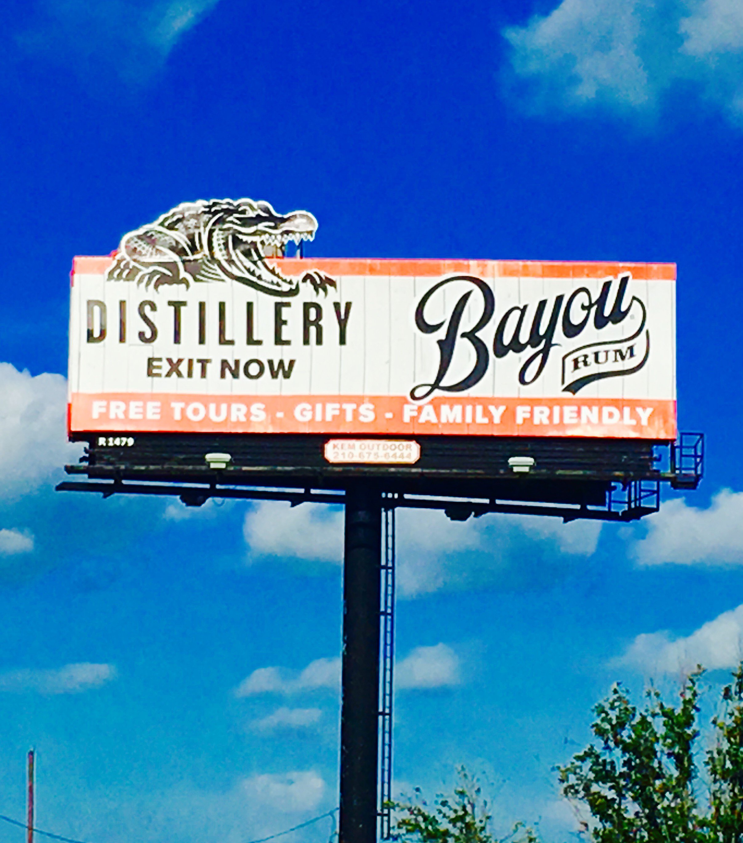 Bayou Rum Billboard
